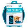 Outward Hound Fun Feeder Mini Miska spowalniająca turkusowa - All4Animals