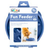 Outward Hound Fun Feeder Mini Miska spowalniająca niebieska - All4Animals