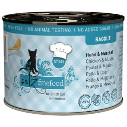 Catz Finefood Ragout N.613 Kurczak i Omułek puszka 190g - All4Animals