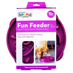 Outward Hound Fun Feeder Miska spowalniająca fioletowa - All4Animals