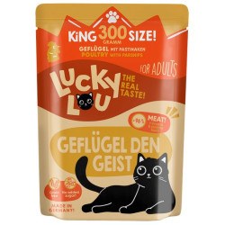 Lucky Lou Lifestage Adult Drób saszetka 300g - All4Animals