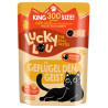 Lucky Lou Lifestage Adult Drób saszetka 300g - All4Animals