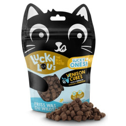 Lucky Lou Lucky Ones Cubes Kurczak & Jeleń 80g - All4Animals