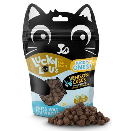 Lucky Lou Lucky Ones Cubes Kurczak & Jeleń 80g - All4Animals