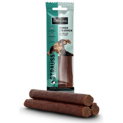 Chewies Hundezigarren Straub & Beeren - struś & owoce 75g - All4Animals
