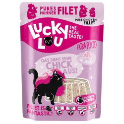 Lucky Lou Extrafood Kurczak w galaretce saszetka 70g - All4Animals