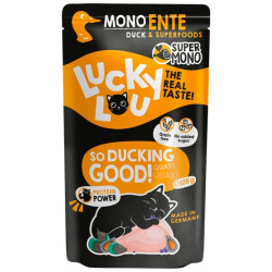 Lucky Lou SuperMono Kaczka saszetka 125g - All4Animals