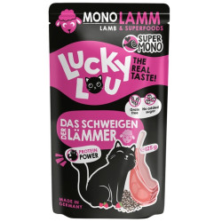 Lucky Lou SuperMono Jagnięcina saszetka 125g - All4Animals