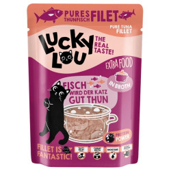 Lucky Lou Extrafood Tuńczyk w bulionie saszetka 70g - All4Animals