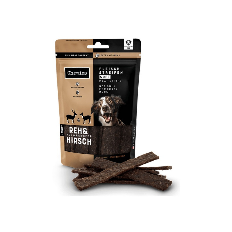 Chewies Meat Strips Soft Mini Sarna & Jeleń 70g - All4Animals
