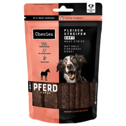 Chewies Meat Strips Soft Mini Konina 70g - All4Animals