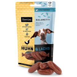 Chewies Beef Salametti kurczak i łosoś 200g - All4Animals