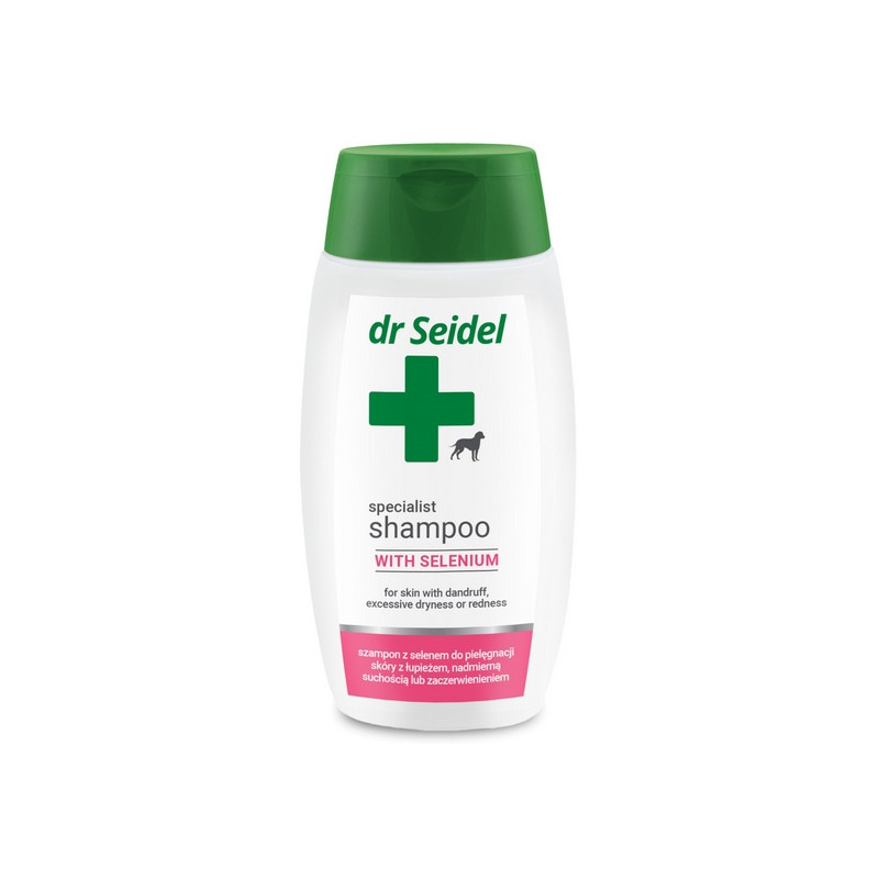Dr Seidel Szampon dla psów selenowy 220ml - All4Animals