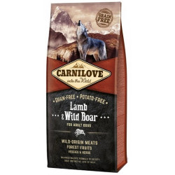 Carnilove Dog Lamb & Wild Boar Adult - jagnię i dzik 12kg - All4Animals