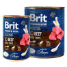 Brit Premium By Nature Beef & Tripe puszka 400g - All4Animals