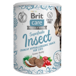 Brit Care Cat Snack Superfruits Insect 100g - All4Animals