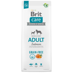Brit Care Grain Free Adult Small & Medium Salmon 12kg - All4Animals