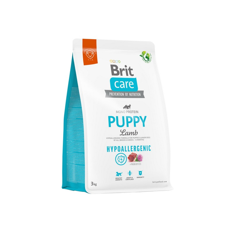 Brit Care Hypoallergenic Puppy Lamb 3kg - All4Animals