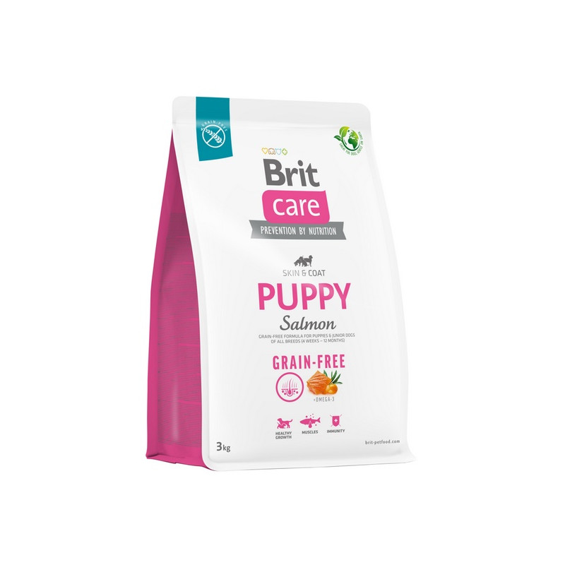 Brit Care Grain Free Puppy Salmon 3kg - All4Animals