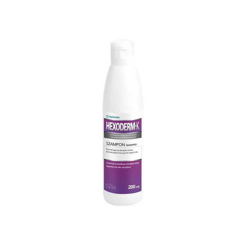 Hexoderm-K - szampon dermatologiczny 200ml - All4Animals