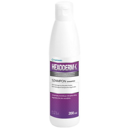 Hexoderm-K - szampon dermatologiczny 200ml - All4Animals