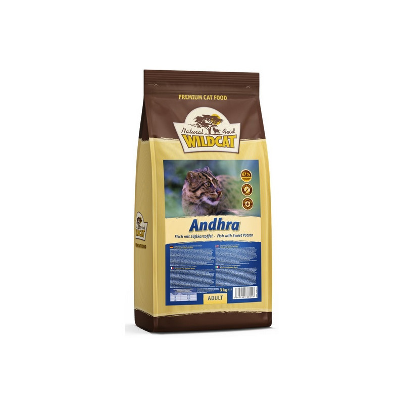 Wildcat Andhra - ryby i bataty 500g - All4Animals