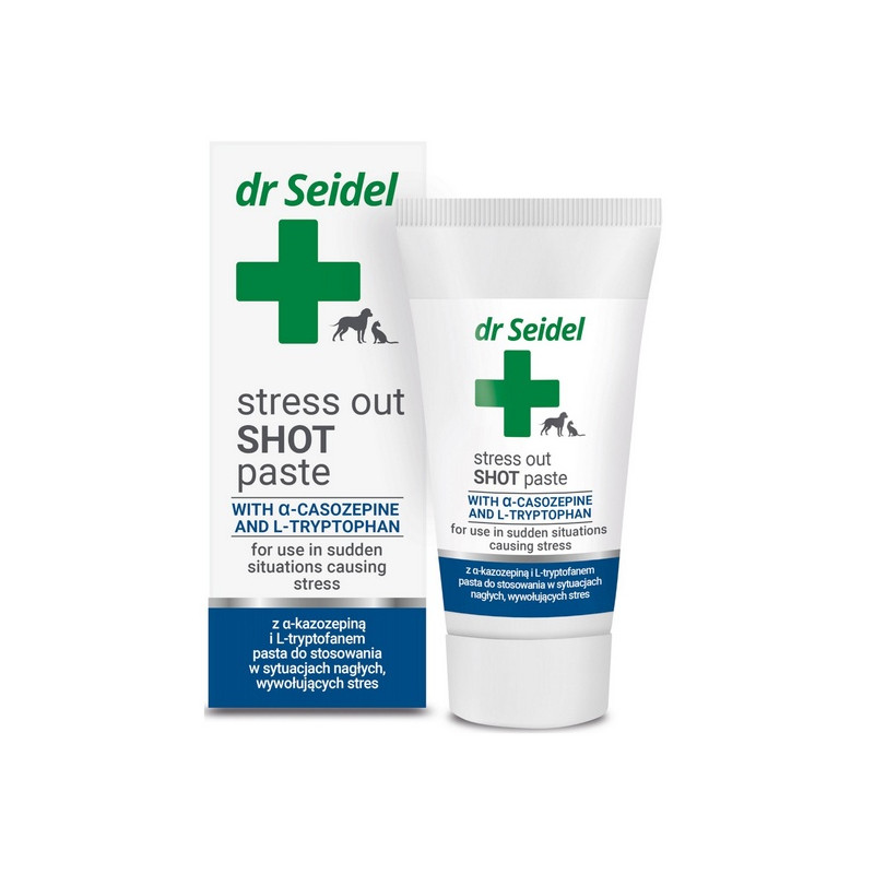 DermaPharm Stress Out Shot dla psa i kota pasta 30g - All4Animals