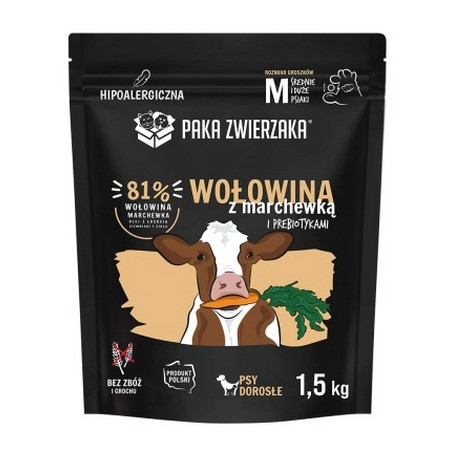 Paka Zwierzaka Seventh Heaven Wołowina z marchewką M 1,5kg - All4Animals