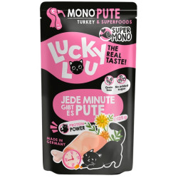 Lucky Lou SuperMono Indyk saszetka 125g - All4Animals