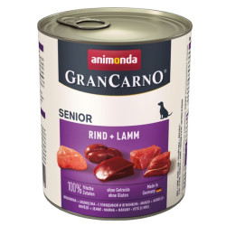 Animonda GranCarno Original Senior Rind Lamm Wołowina + Jagnięcina puszka 800g - All4Animals