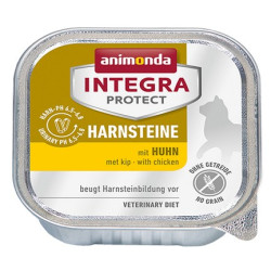 Animonda Integra Protect Harnsteine dla kota - z kurczakiem tacka 100g - All4Animals