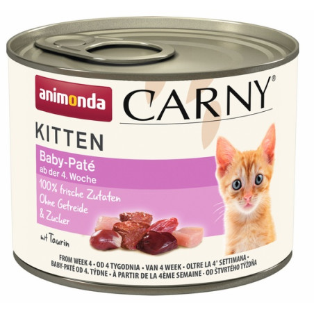 Animonda Carny Baby Pate puszka dla kociąt 200g - All4Animals
