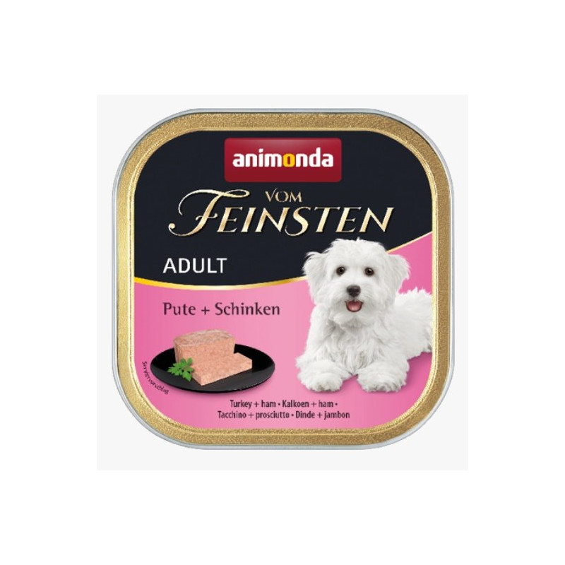 Animonda vom Feinsten Dog Indyk i Szynka 150g - All4Animals