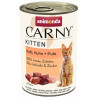Animonda Carny Kitten Cielęcina + Kurczak + Indyk puszka 400g - All4Animals