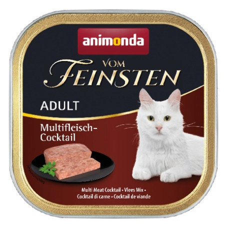 Animonda vom Feinsten Cat Adult Mix Mięsny tacka 100g - All4Animals