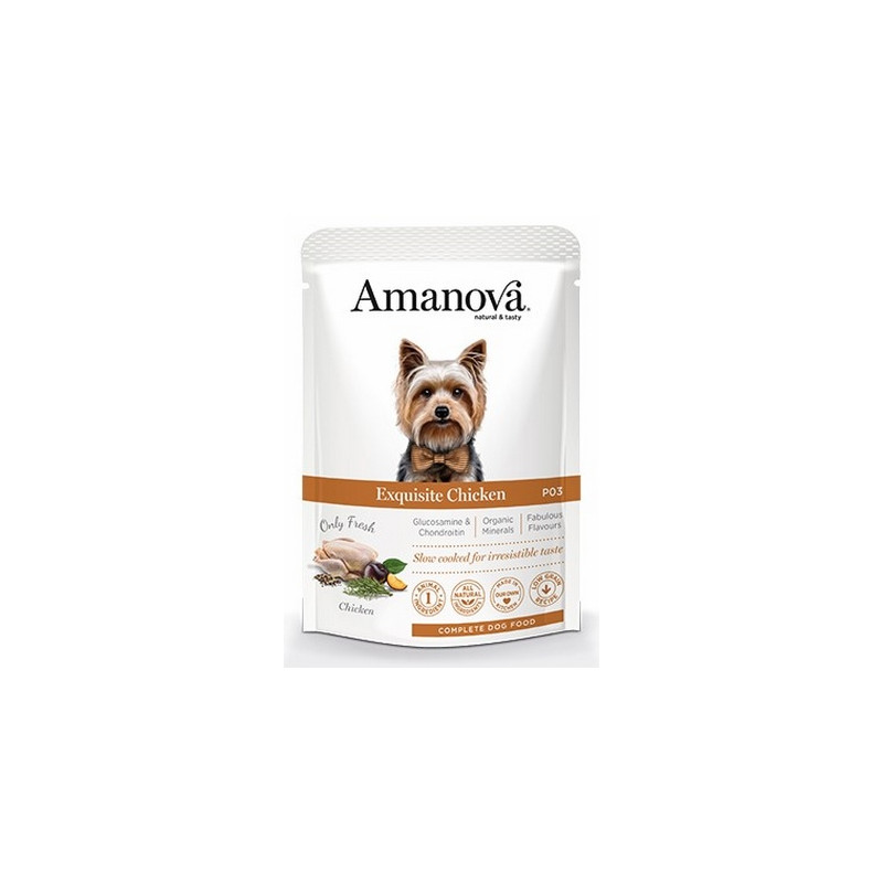 Amanova Dog Adult Exquisite Chicken - kurczak saszetka 300g - All4Animals