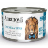 Amanova Cat Chicken & Tuna - kurczak i tuńczyk w bulionie puszka 70g - All4Animals