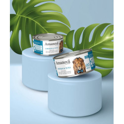 Amanova Cat Chicken & Tuna - kurczak i tuńczyk w bulionie puszka 70g - All4Animals
