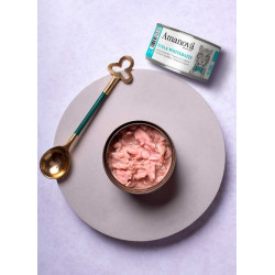 Amanova Cat Tuna & Whitebaits - tuńczyk i białoryby w bulionie puszka 70g - All4Animals