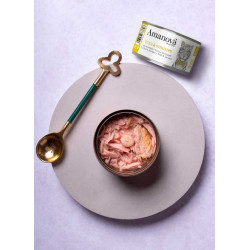 Amanova Cat Tuna & Shrimps - tuńczyk i krewetki w bulionie puszka 70g - All4Animals