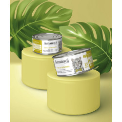 Amanova Cat Tuna & Shrimps - tuńczyk i krewetki w bulionie puszka 70g - All4Animals