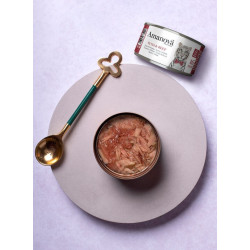 Amanova Cat Tuna & Beef - tuńczyk i wołowina w bulionie puszka 70g - All4Animals