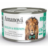 Amanova Cat Chicken & Shrimps - kurczak i krewetki w galaretce puszka 70g - All4Animals