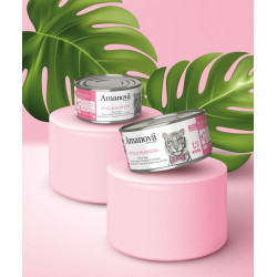 Amanova Cat Tuna & Seaweed - tuńczyk i wodorosty w galaretce puszka 70g - All4Animals