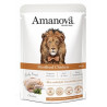 Amanova Cat Sterilised Chicken - kurczak saszetka 85g - All4Animals