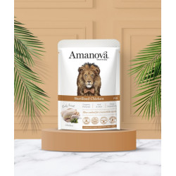 Amanova Cat Sterilised Chicken - kurczak saszetka 85g - All4Animals