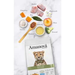 Amanova Cat Adult Divine Rabbit - królik 1,5kg - All4Animals