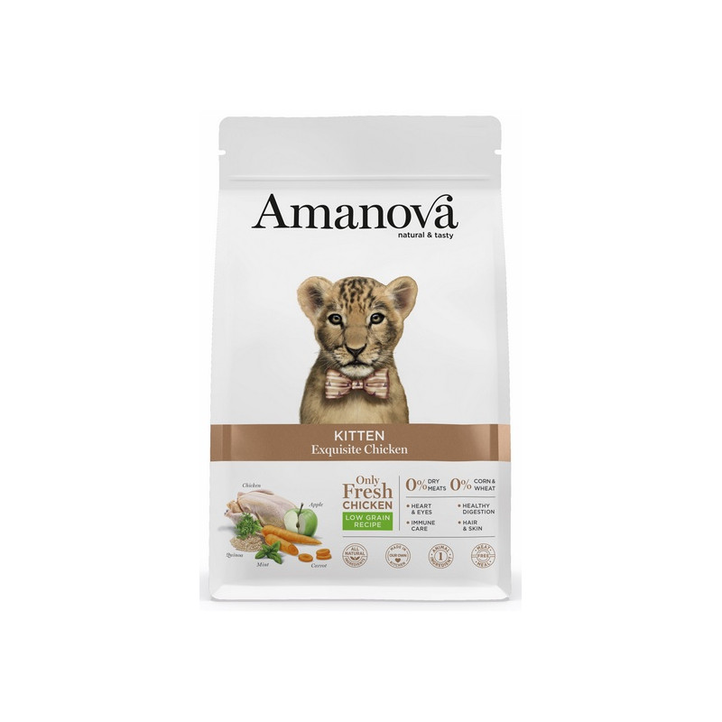 Amanova Cat Kitten Exquisite Chicken - kurczak 300g - All4Animals