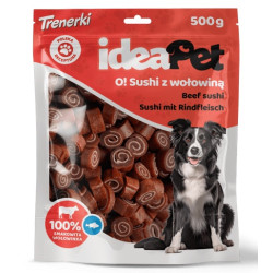 IdeaPet Sushi z wołowiną 500g - All4Animals