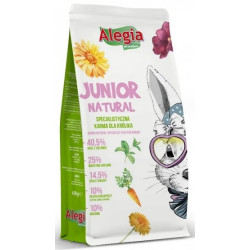 Alegia Junior Natural dla królika 650g - All4Animals